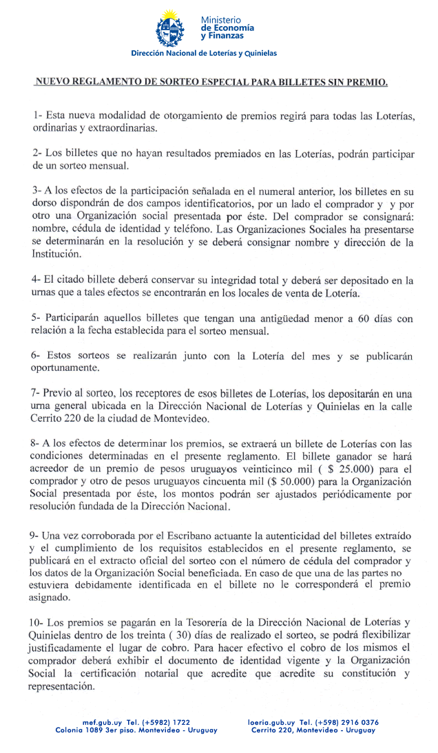 Modificación Resolución 086/2021