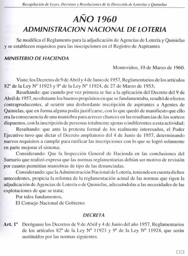 DNLQ | Agentes y Sub-Agentes de Lotería