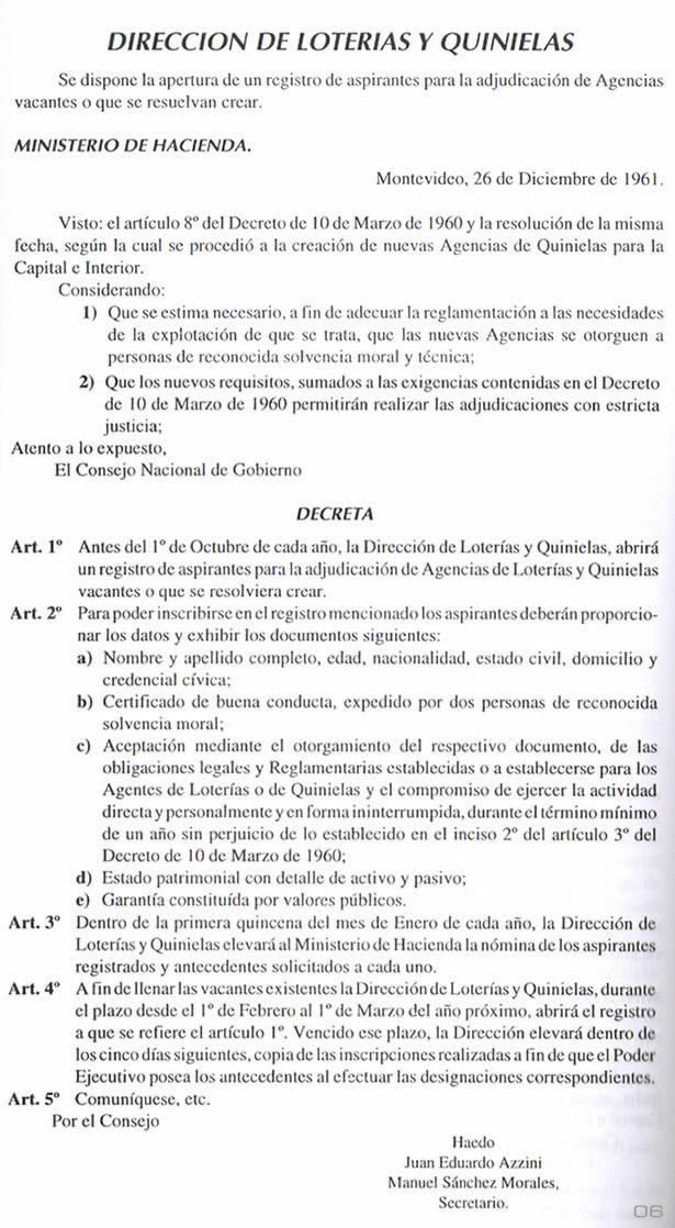 DNLQ | Agentes y Sub-Agentes de Lotería