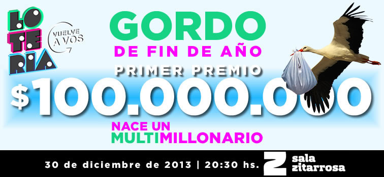 Lanzamiento EL GORDO 2013