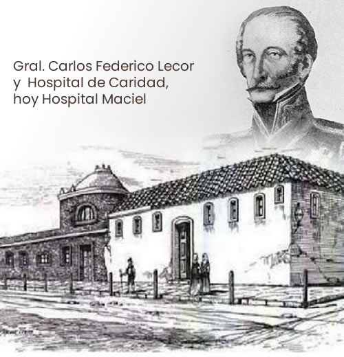 Hopital de caridad y Gral. Carlos Lecor